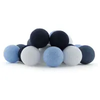 Cotton Ball Lights Regular Outdoor String Light Starter Kit - Bestseller