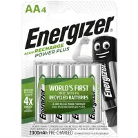 Klienci polecają | Energizer AA Power Plus 2000 MAH BL4