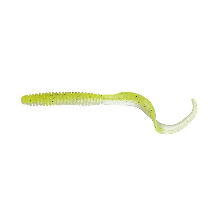 RIB WORM - CHARTREUSE PEARL - 9cm - Wielka wyprzedaż
