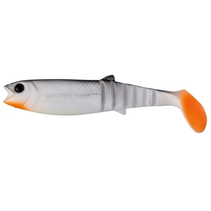 Bezpieczne zakupy | CANNIBAL SHAD - WHITE & BLACK - 6.8cm