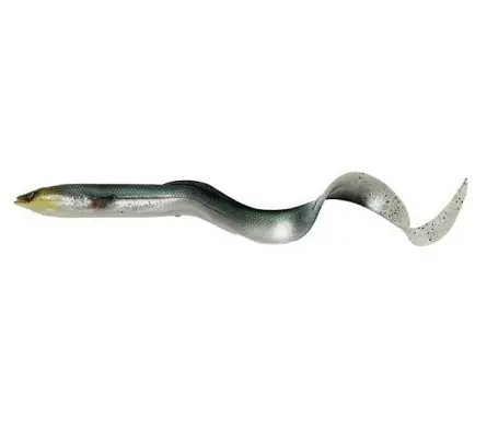 Profesjonalna jakość - REAL EEL - GREEN SILVER - 20cm