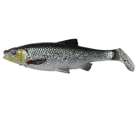 ROACH PADDLE TAIL - GREEN SILVER - 10cm | Bezpośrednio od producenta