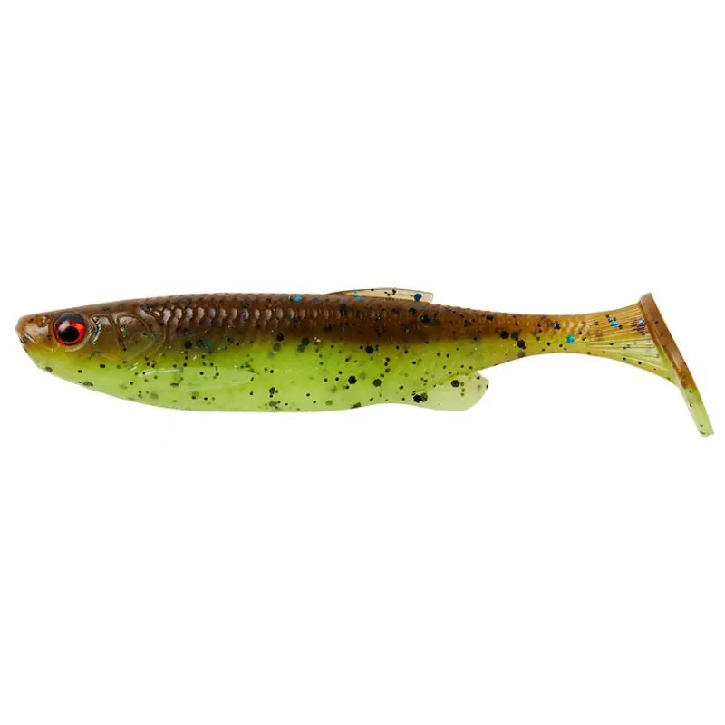 FAT T-TAIL MINNOW - CHARTREUSE PUMPKIN - 13cm - Sprawdzony wybór