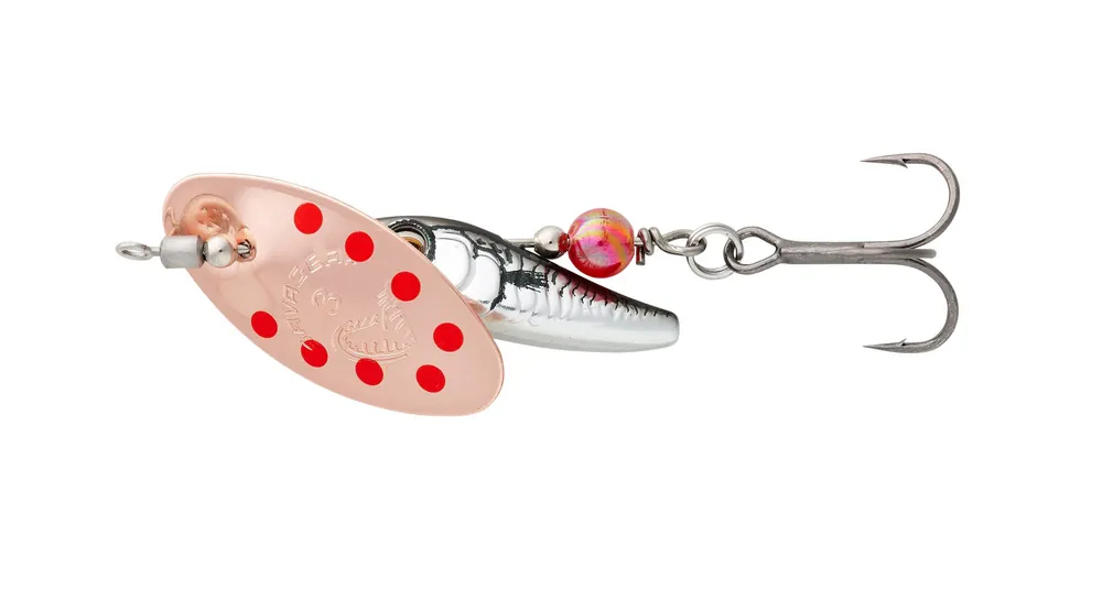 Bezpieczna płatność - OBROTÓWKA SAVAGE GEAR STICKLEBAIT SPINNER - COPPER RED DOTS